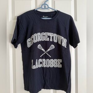 Champion Georgetown University Lacrosse T Shirt